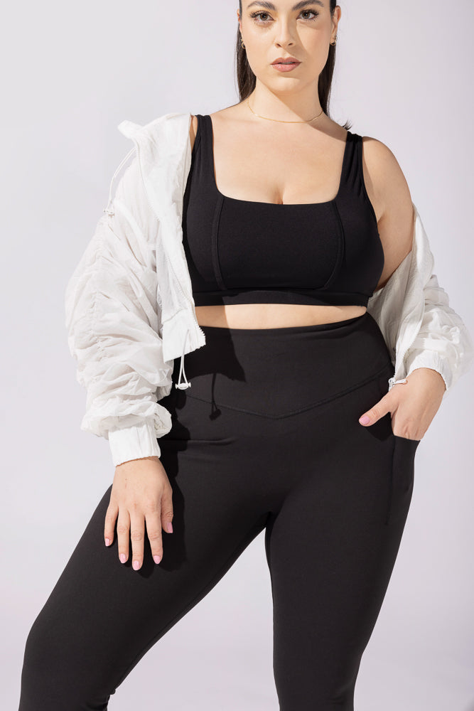 Supersculpt™ Bell Bottom with Pockets (Soft Touch) - Black by POPFLEX®