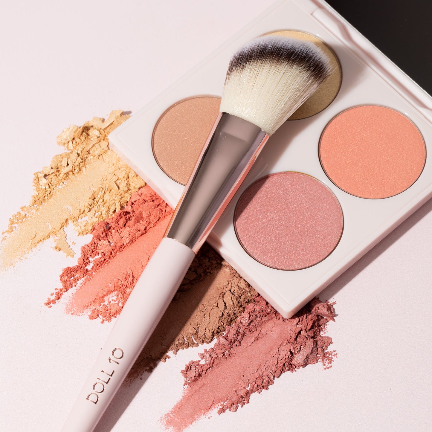 Smart Cheeks Mineral Face Talc-Free Palette by Doll 10 Beauty