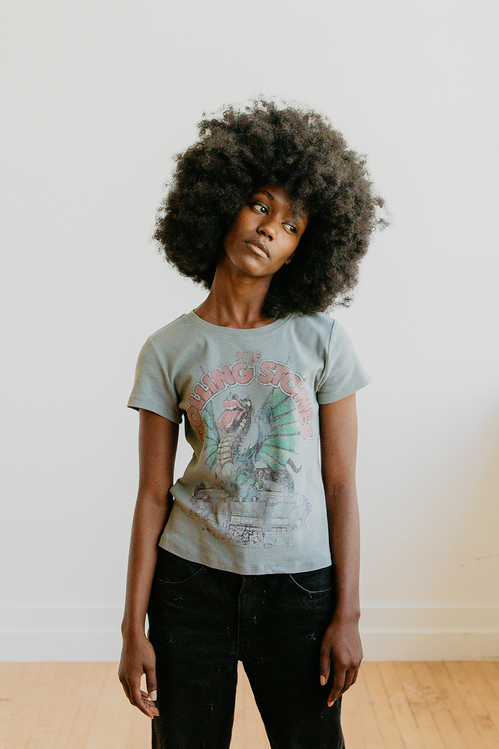 Rolling Stones Dragon Stadium Baby Tee by People of Leisure