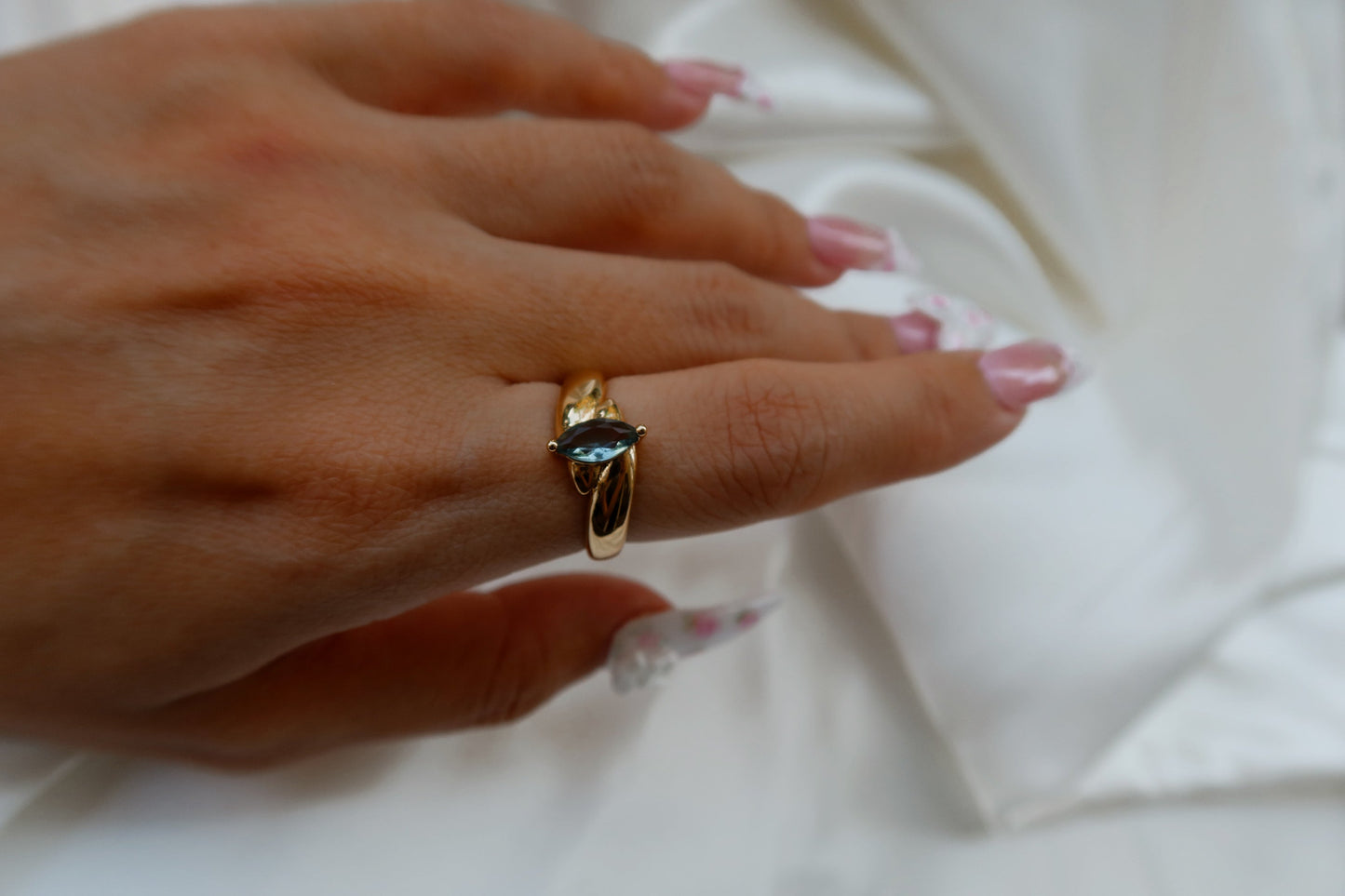 Azure Ring by HEYMAEVE