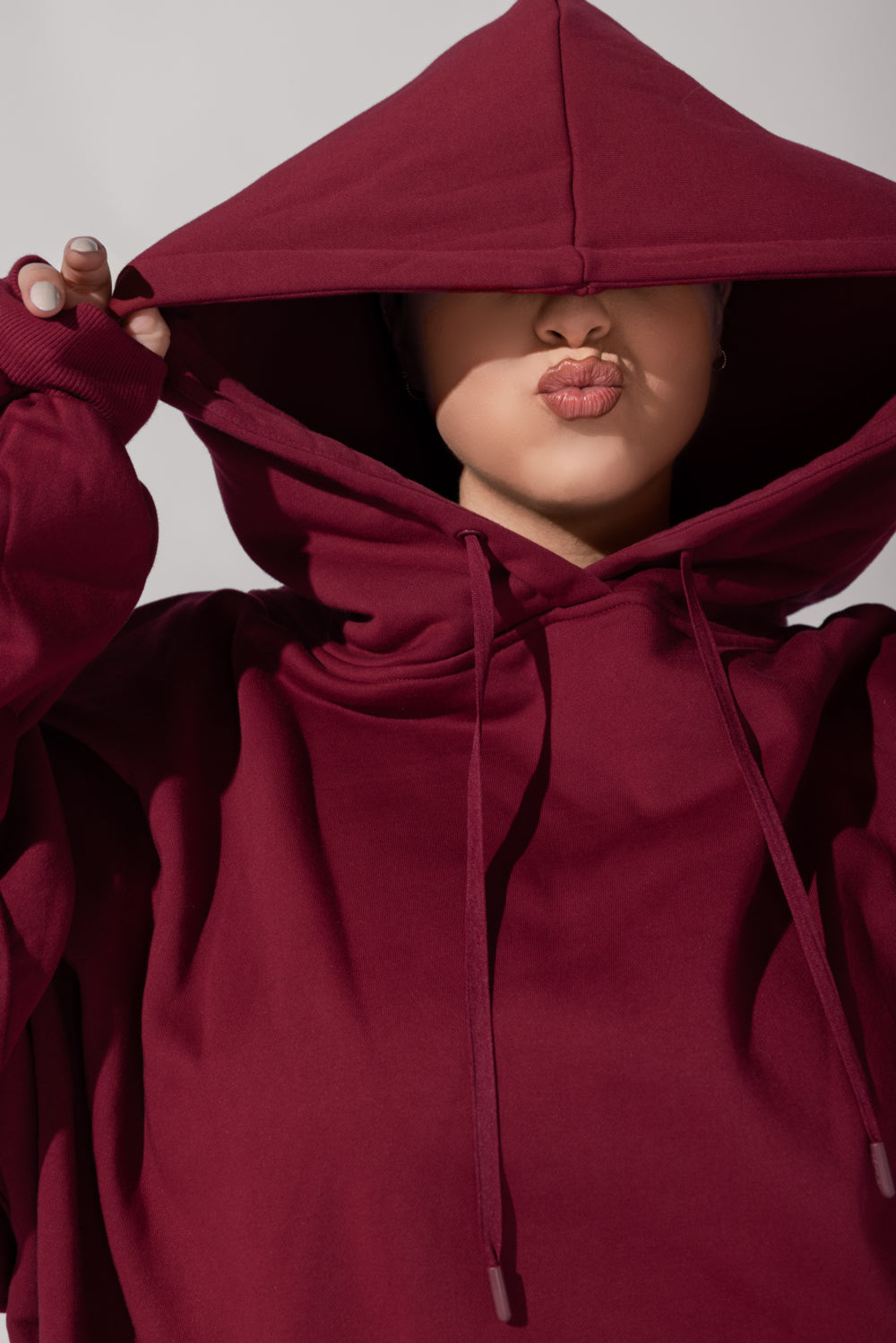 Pullover Cloud Hoodie - Crimson by POPFLEX®