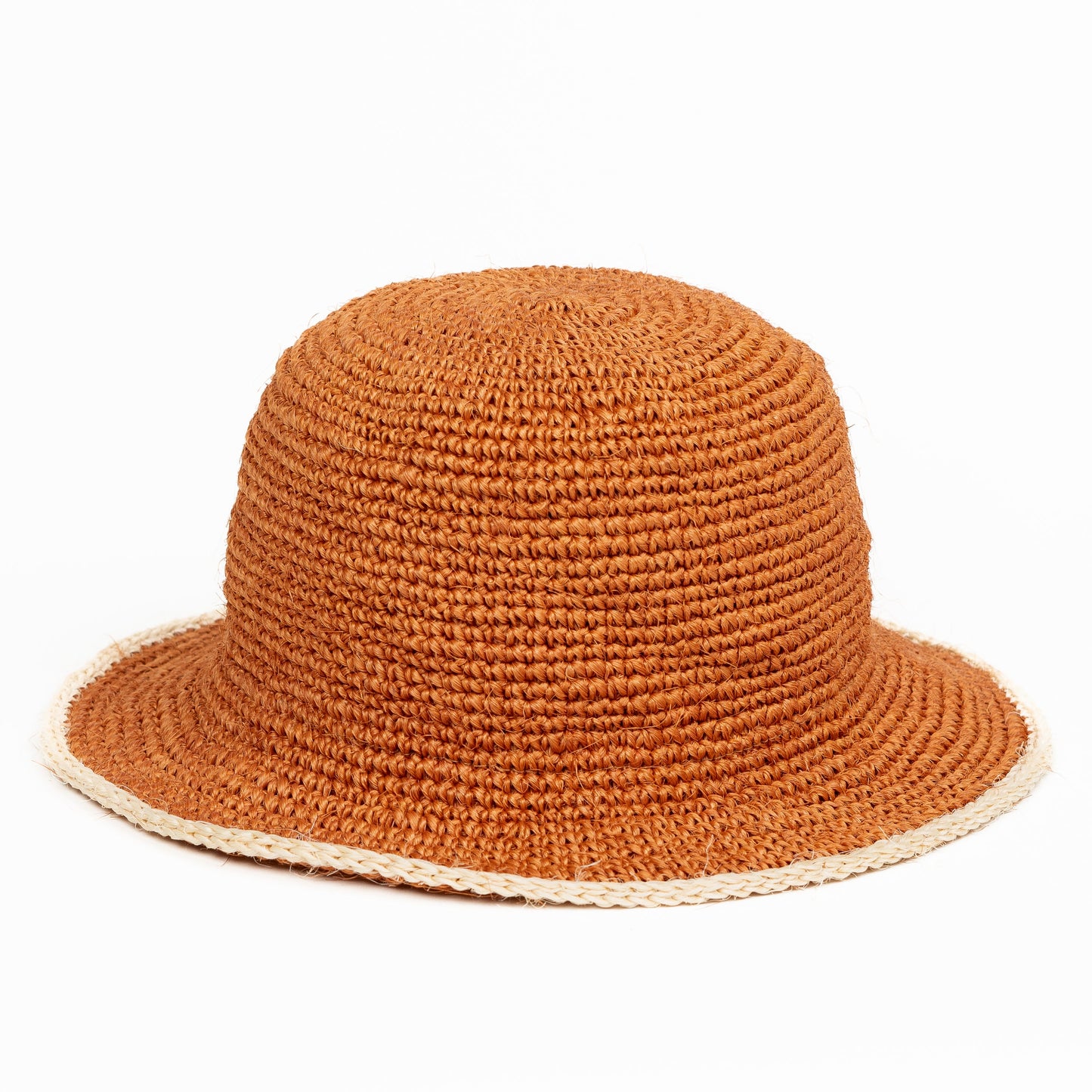 Summer Bucket Hat - Crocheted Orange by Made by Minga
