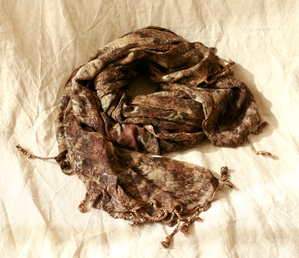 Marfa Handwoven Cotton Scarf by BrunnaCo