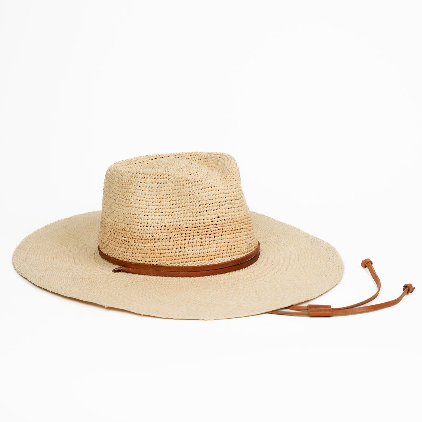 La Ranchera Natural Straw Hat by Made by Minga