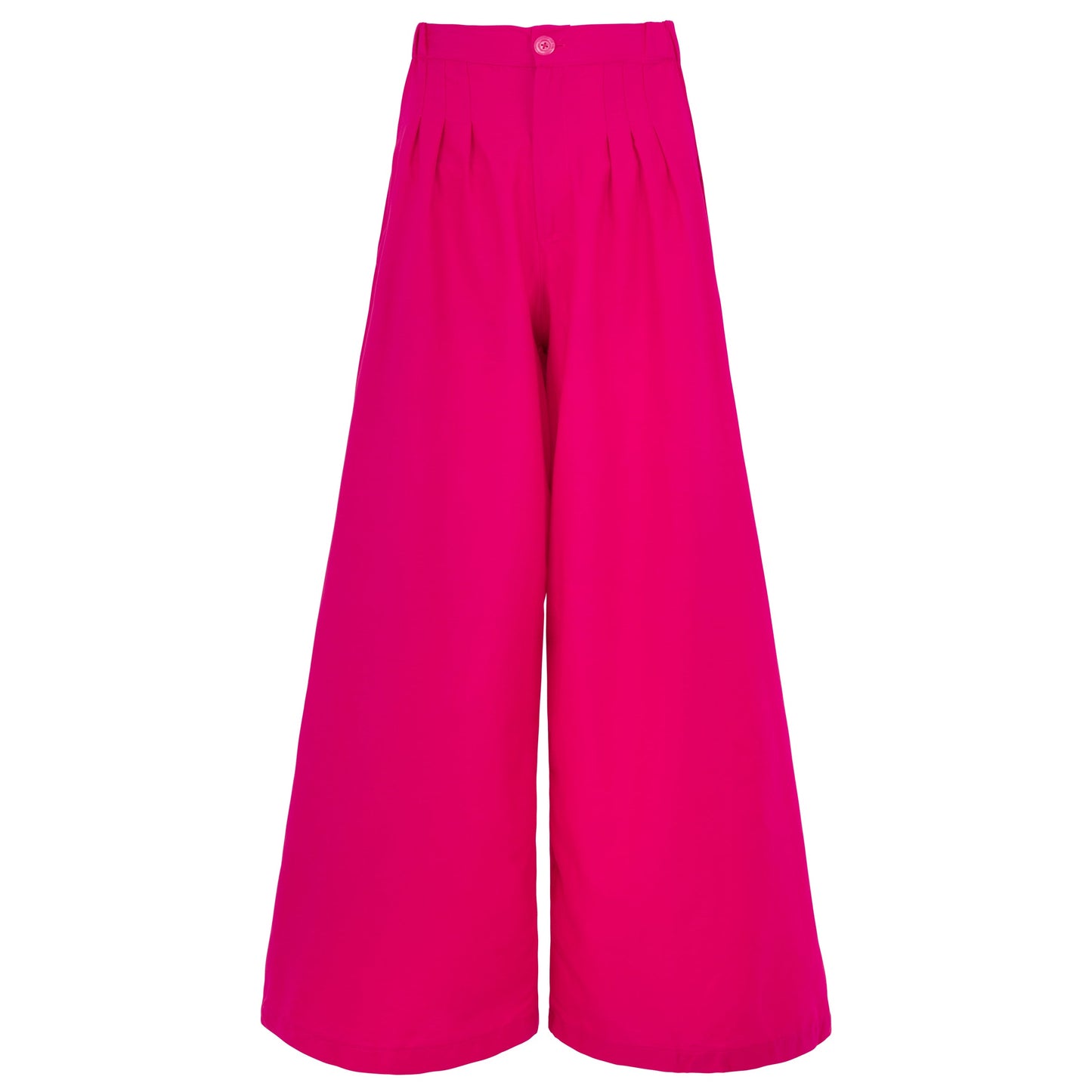 TAYLOR Wide-leg Palazzo Pants In Hot Pink by BrunnaCo