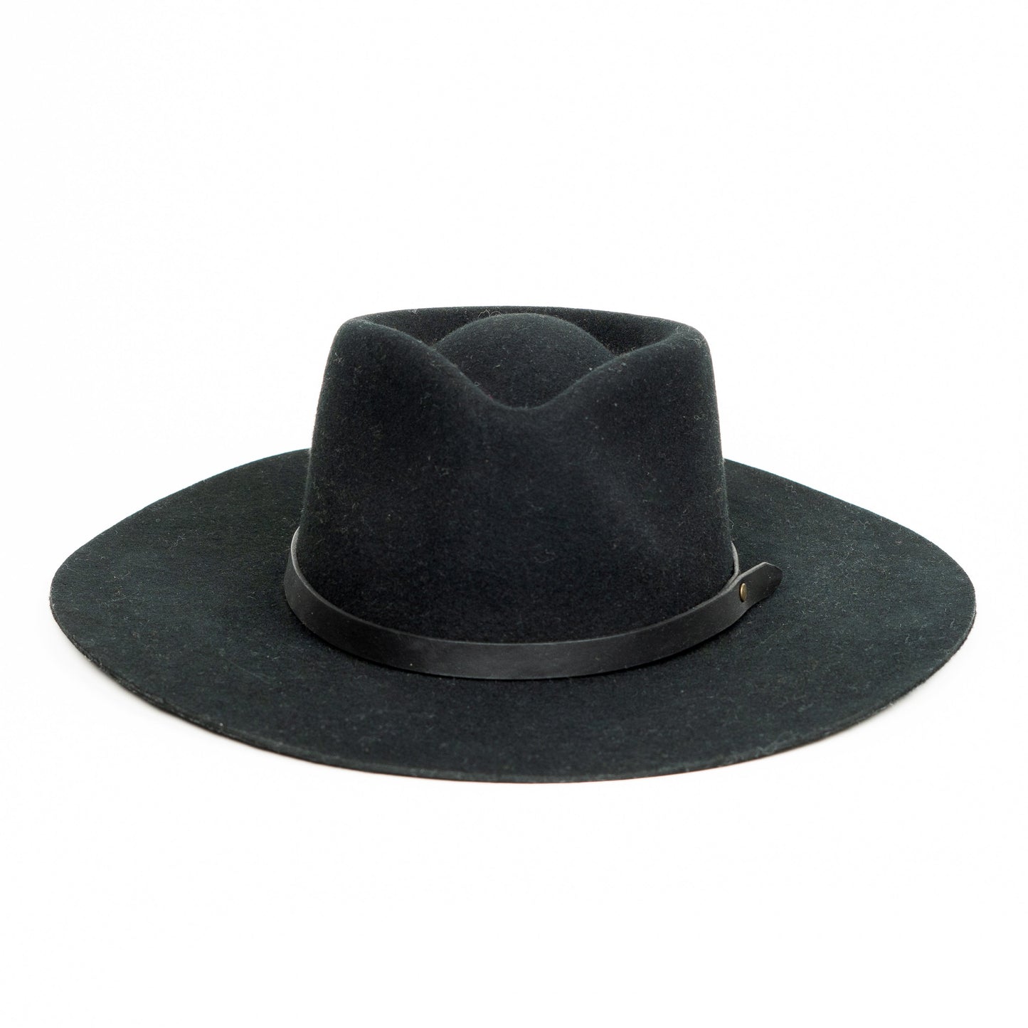 La Vida Wool Rancher Hat - Black by Made by Minga