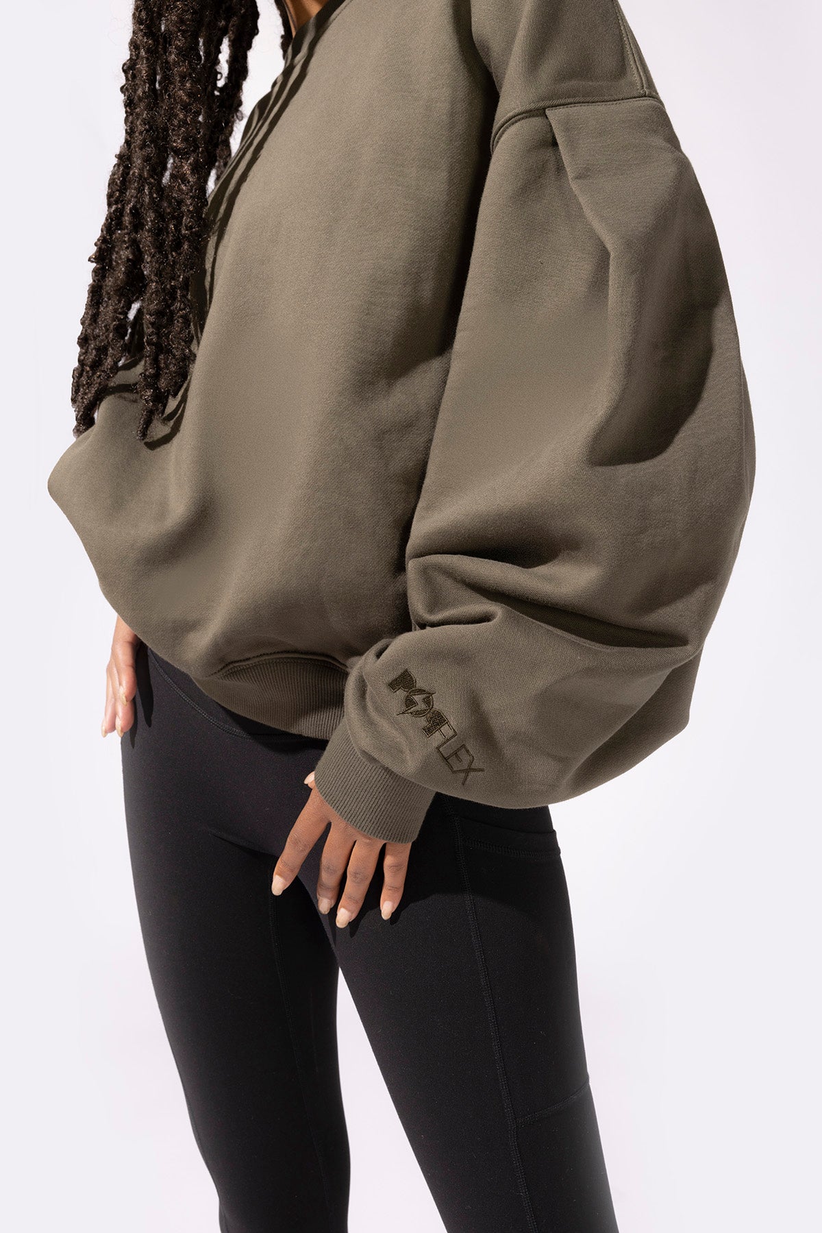 Brunch Sweater - Burnt Olive by POPFLEX®