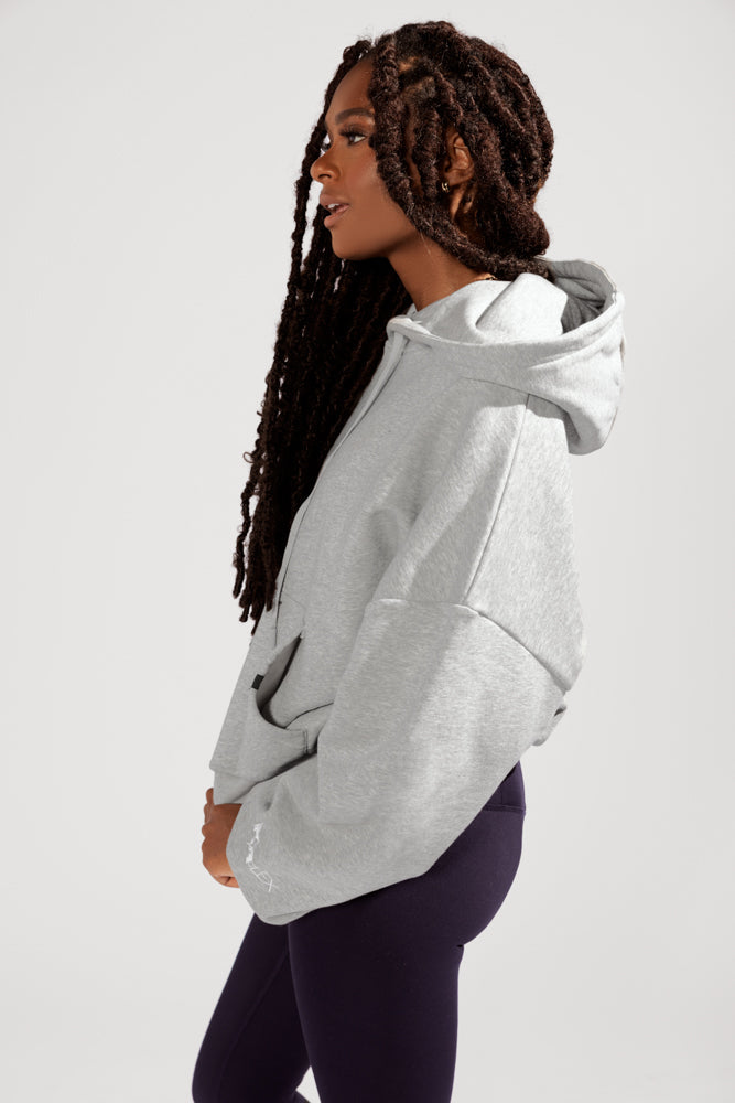 Pullover Cloud Hoodie - Heather Grey by POPFLEX®