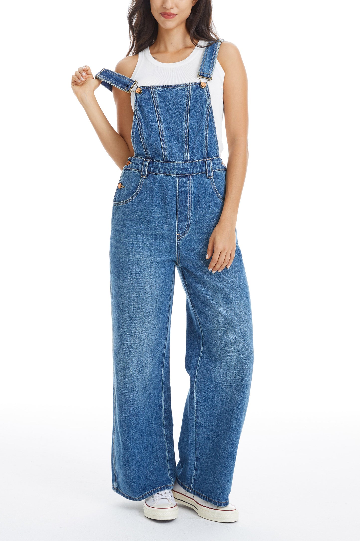 DENIM OVERALLS BYVQ006 by Bayeas