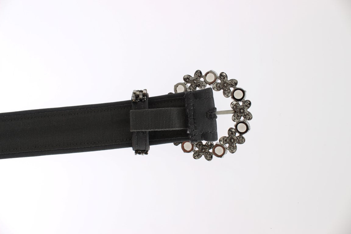 Dolce & Gabbana Embellished Sequined Wide Waist Belt