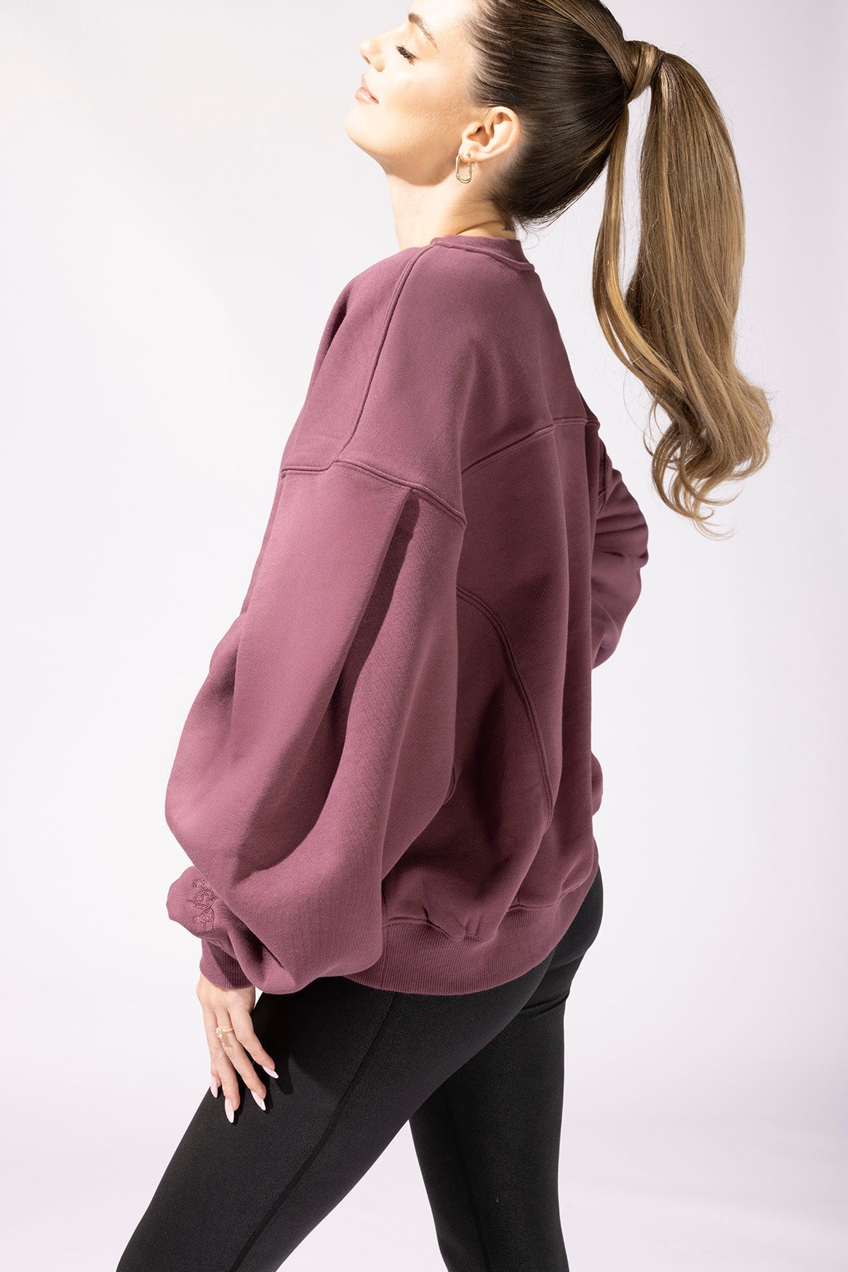 Brunch Sweater - Merlot by POPFLEX®