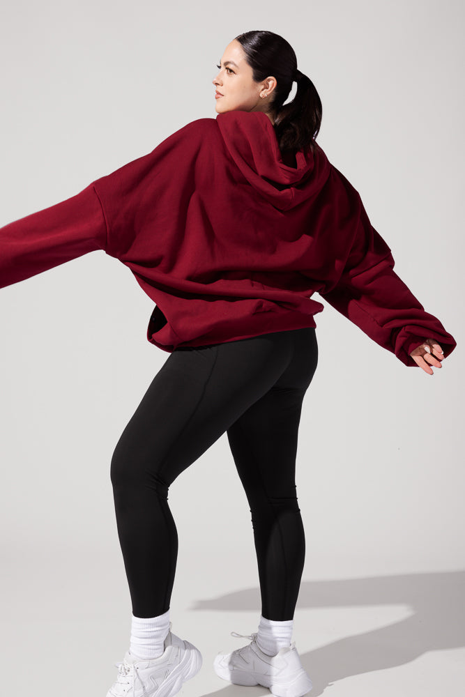 Pullover Cloud Hoodie - Crimson by POPFLEX®