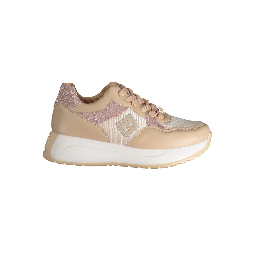 Laura Biagiotti Beige Polyester Sneaker