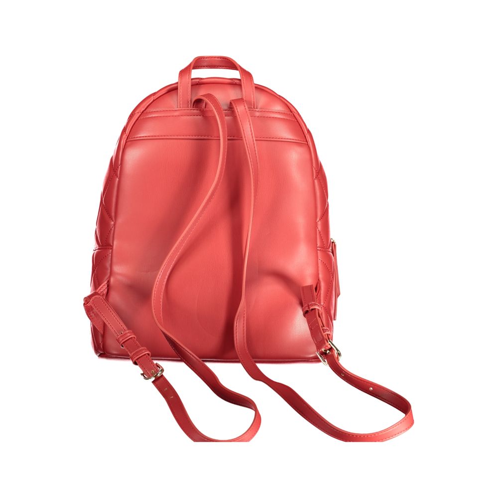 Valentino Bags Red Polyethylene Backpack