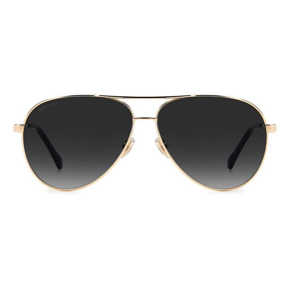 Jimmy Choo Gold Metal Sunglasses