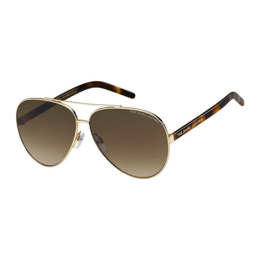 Marc Jacobs Gold Metal Sunglasses