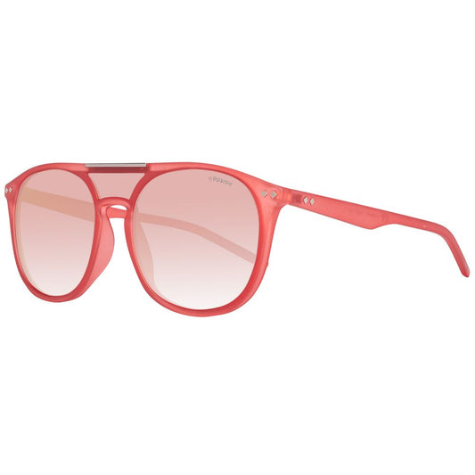 Polaroid Red Acetate Sunglasses