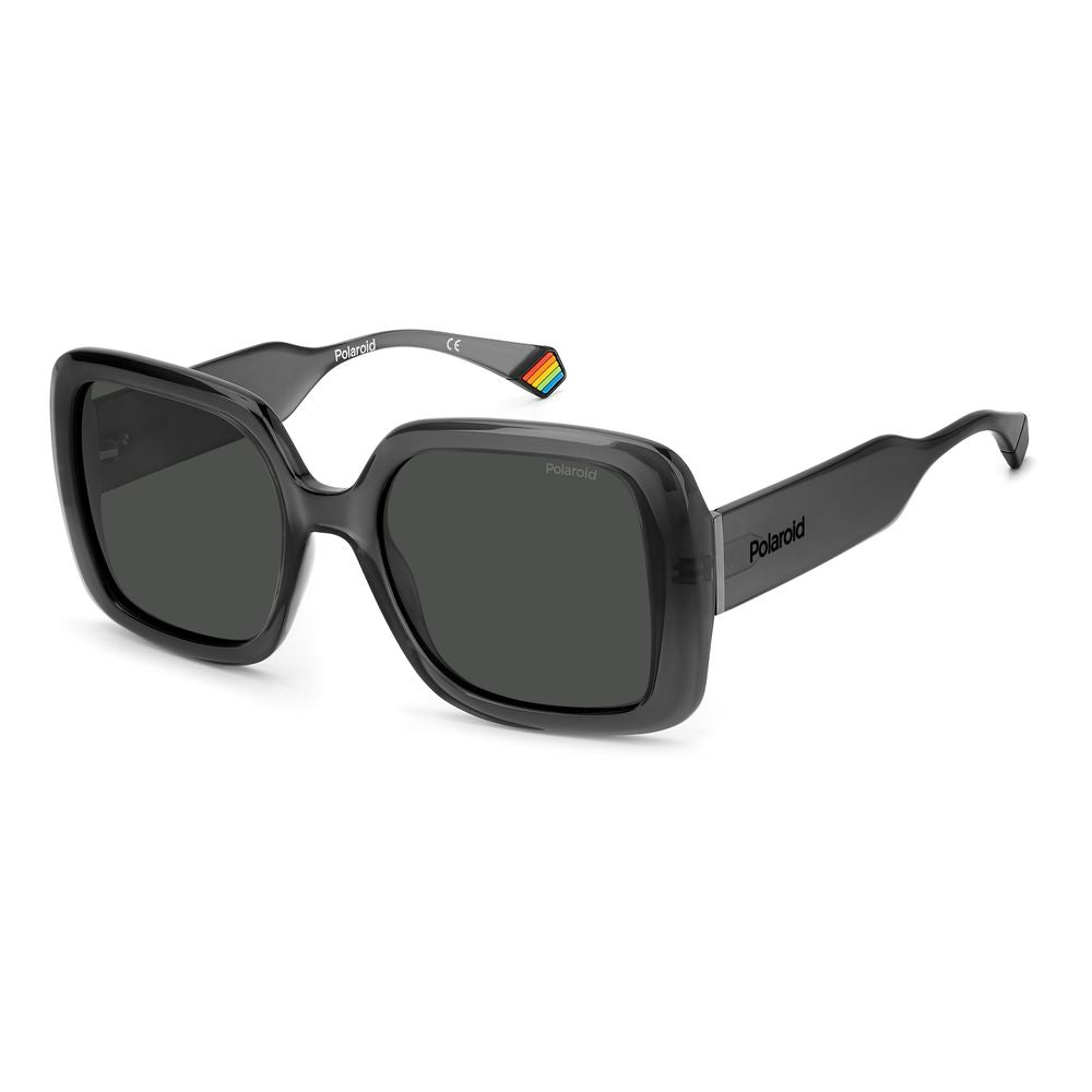 Polaroid Gray Resin Sunglasses