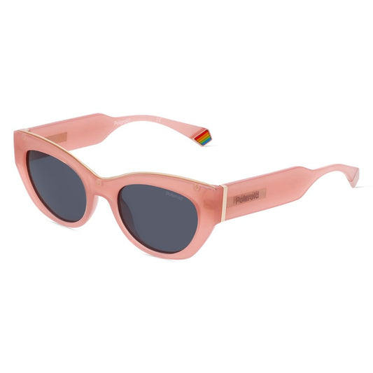 Polaroid Pink Resin Sunglasses