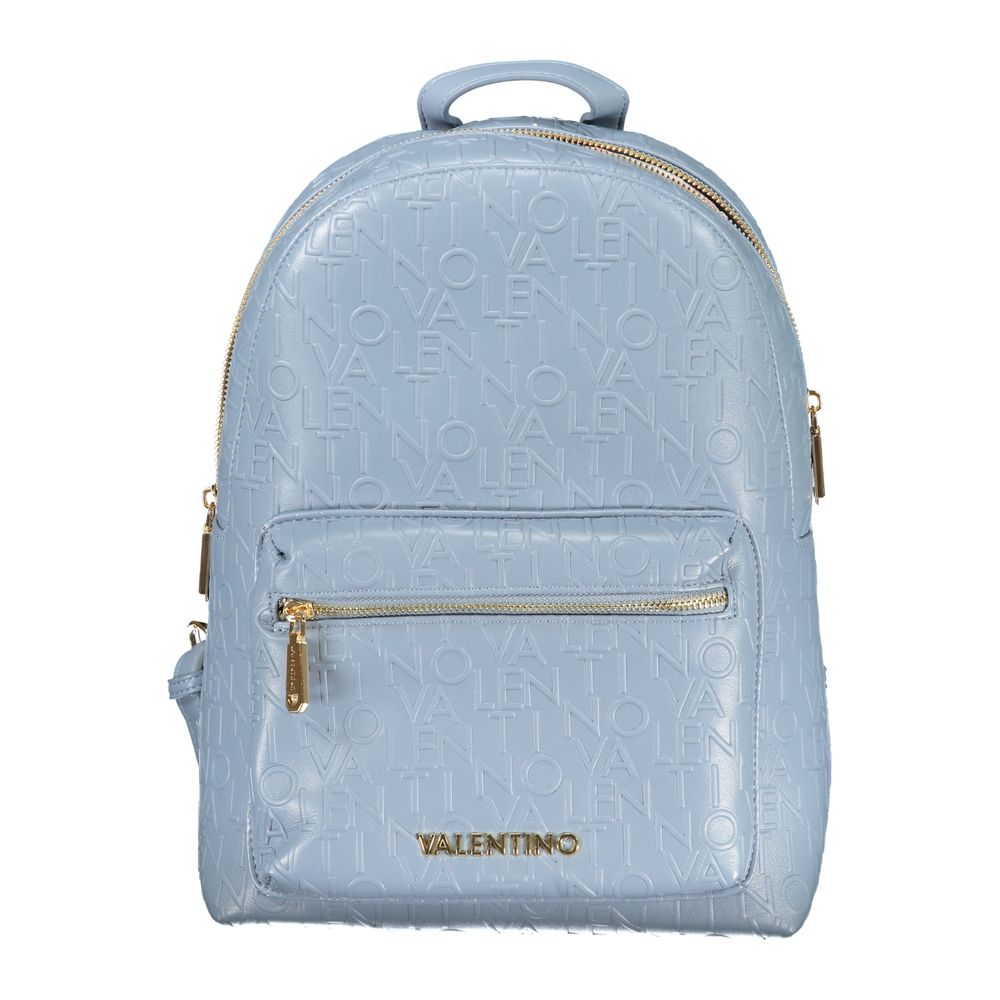 Valentino Bags Light Blue Polyethylene Backpack