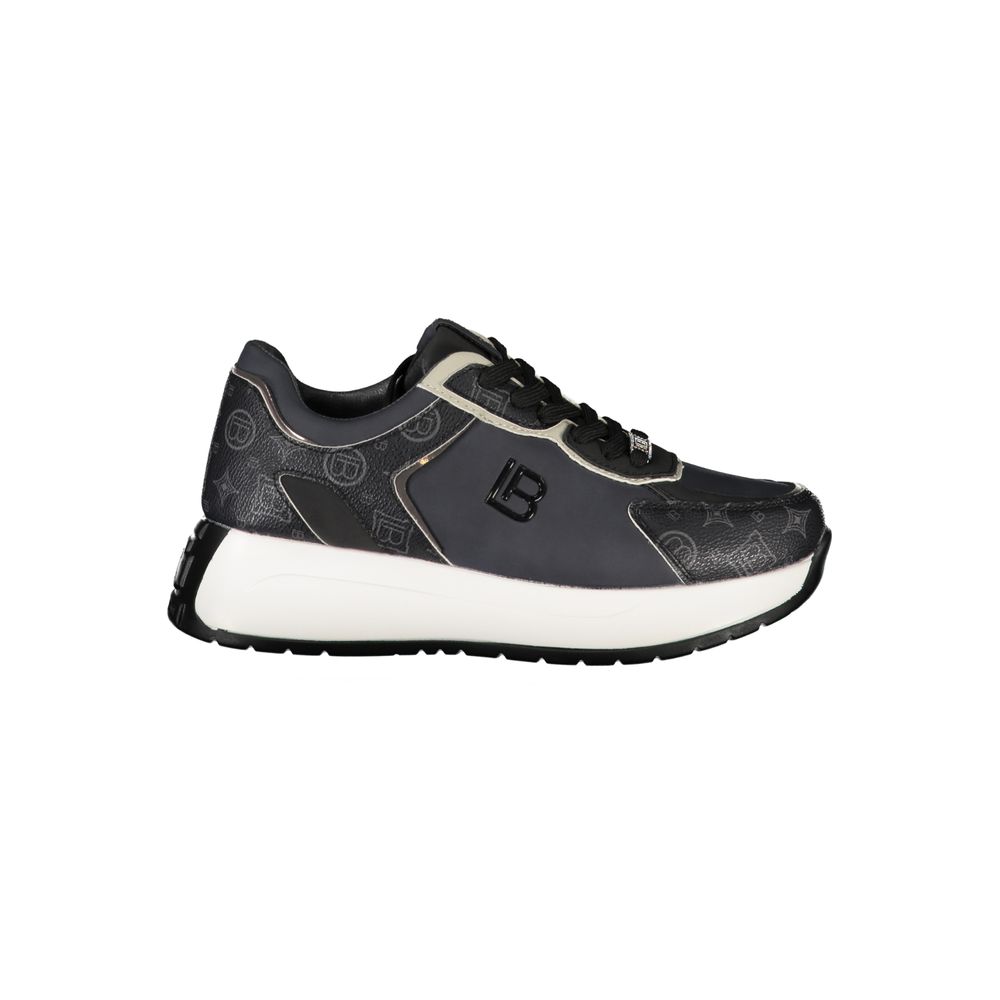 Laura Biagiotti Black Polyethylene Sneaker