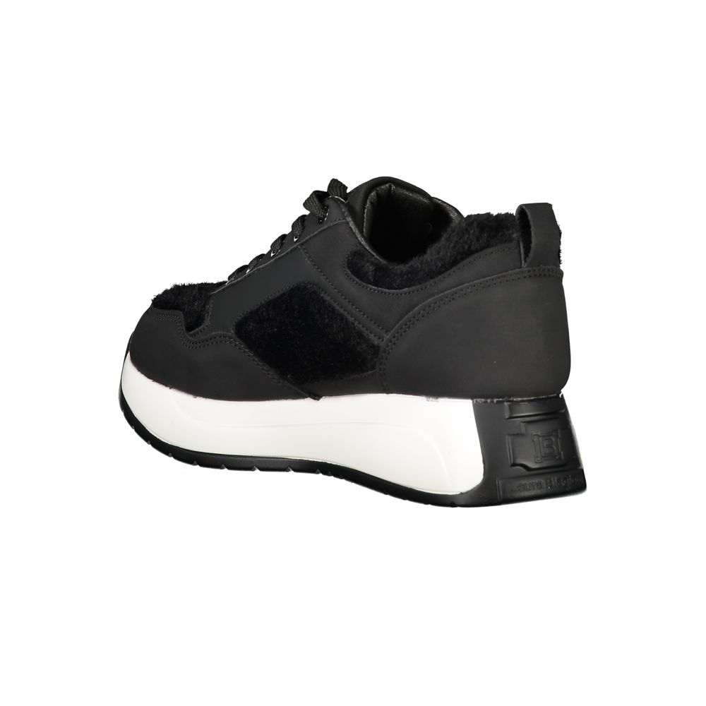 Laura Biagiotti Black Polyethylene Sneaker