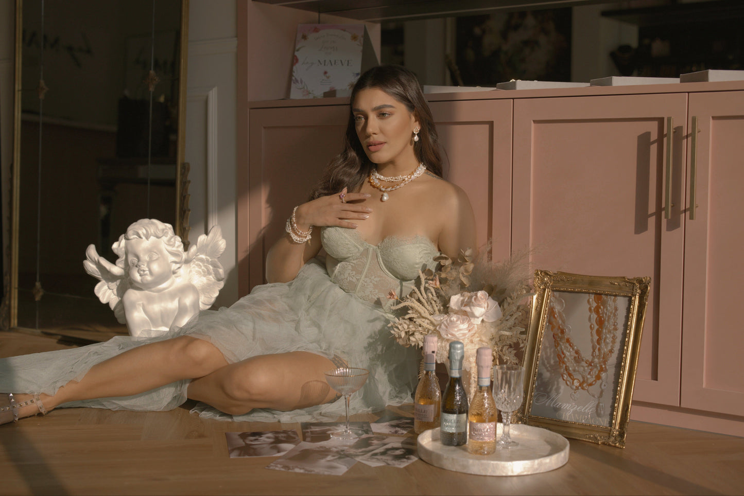 Gibson Girl Necklace by HEYMAEVE