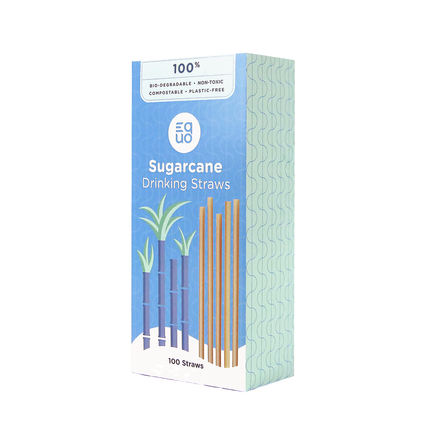 Sugarcane Drinking Straws by EQUO