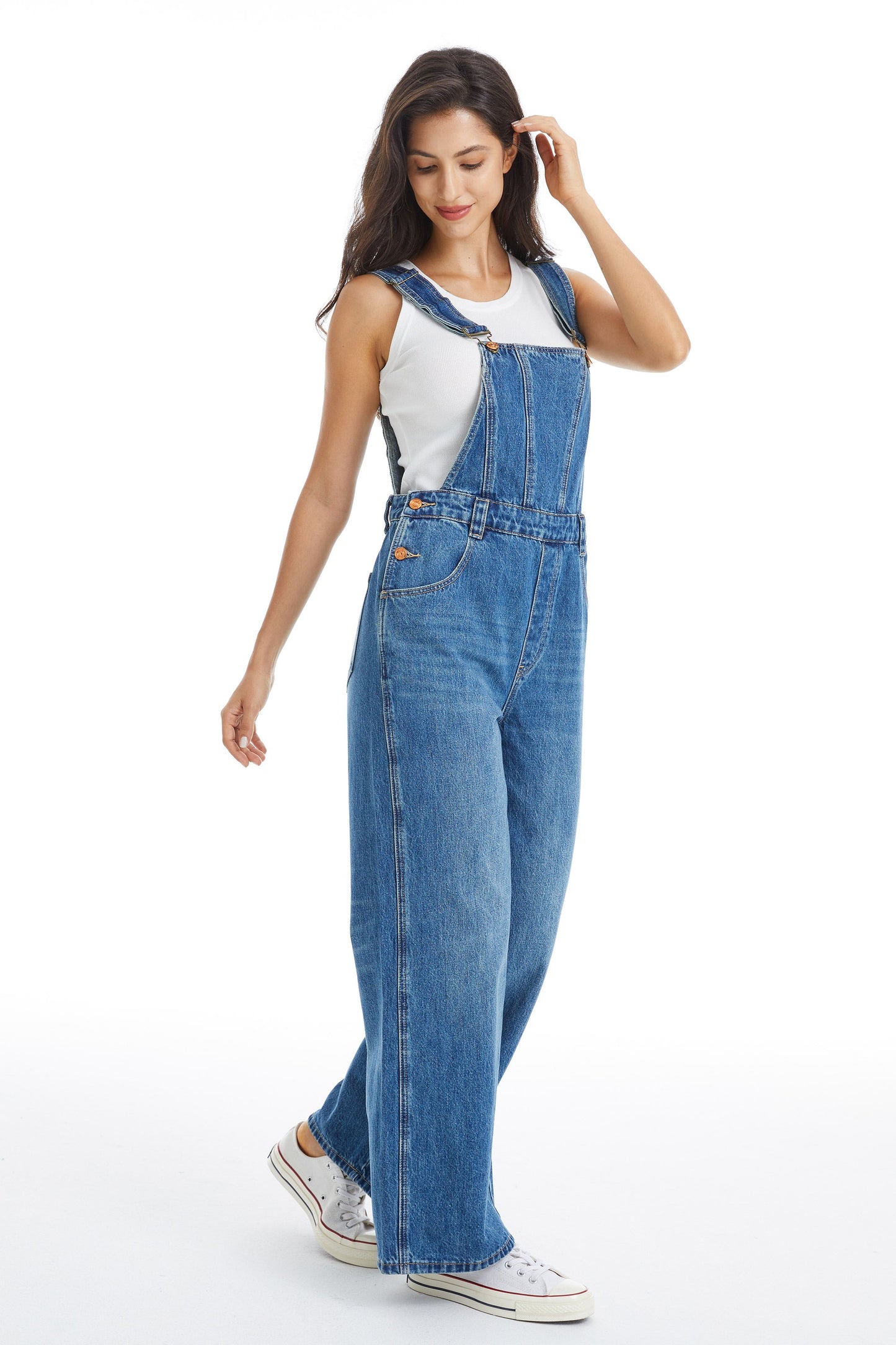 DENIM OVERALLS BYVQ006 by Bayeas