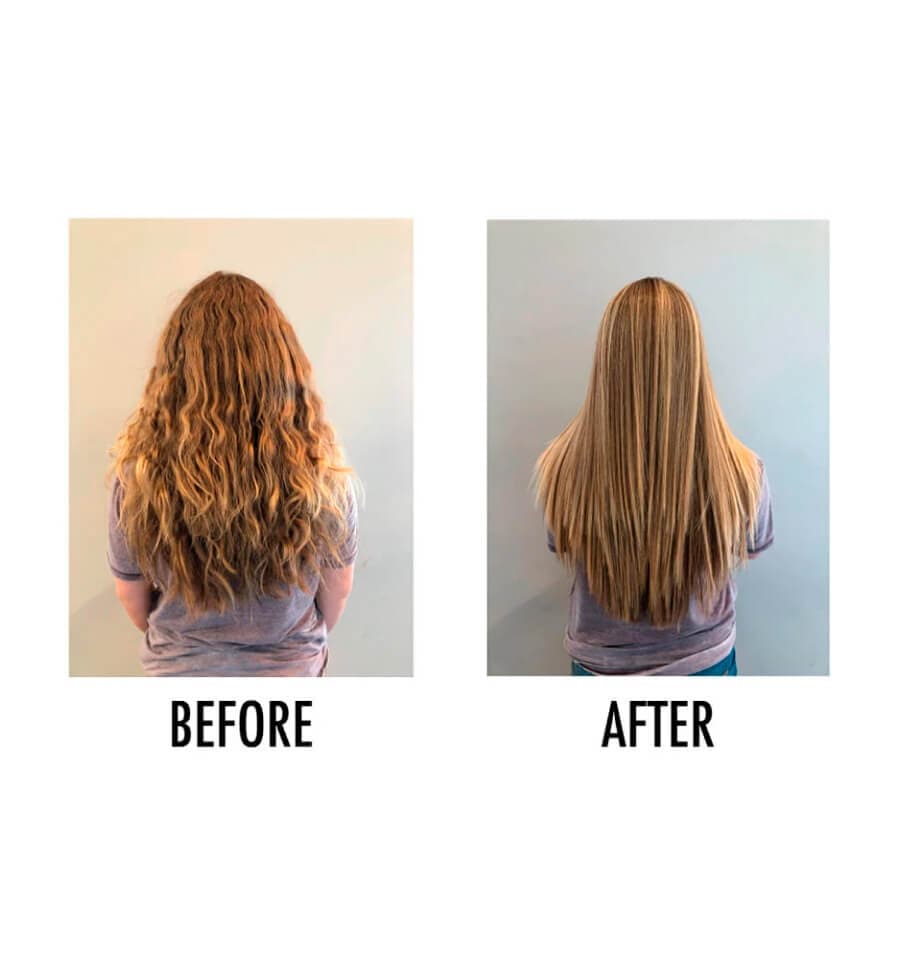 Vegan Tourmaline Hair Smoothing at Home Treatment