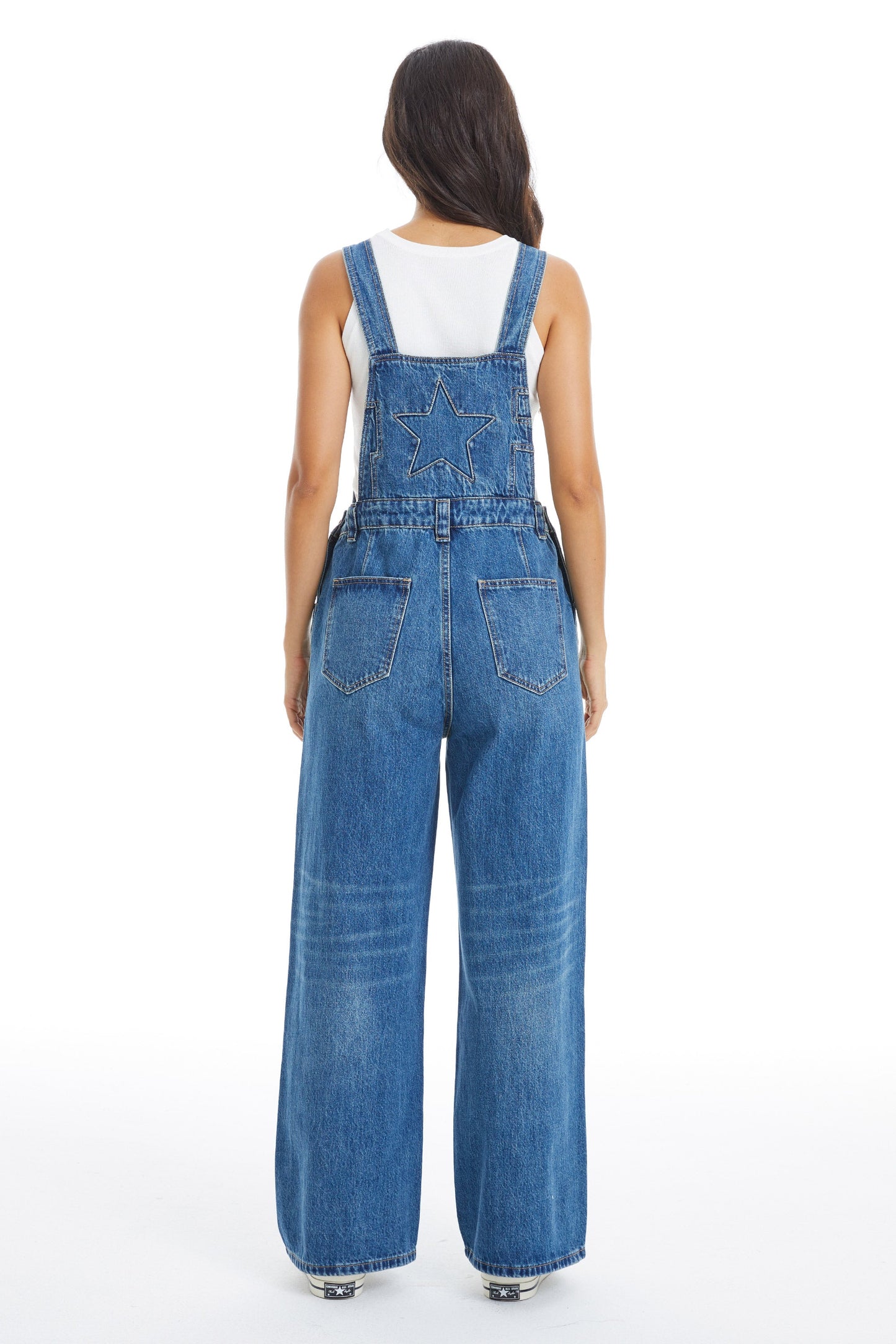 DENIM OVERALLS BYVQ006 by Bayeas