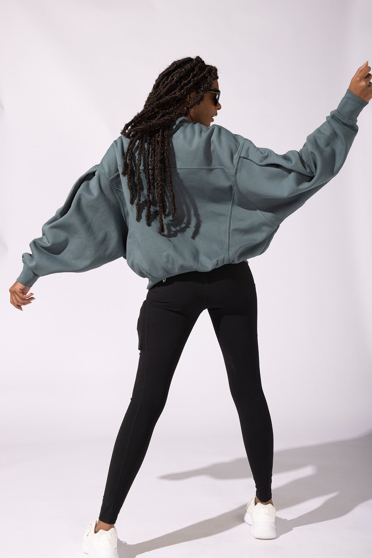 Brunch Sweater - Teal by POPFLEX®