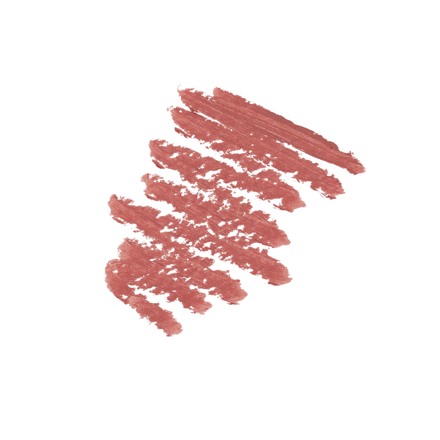 Close-up of The Script Primer + Lip Liner's lipstick smear, highlighting its smooth, precise application for long-lasting, waterproof lip color.