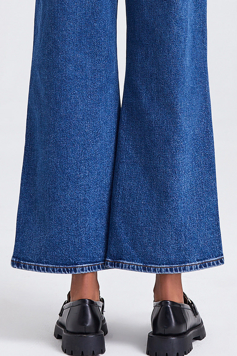 HIGH RISE WIDE LEG JEANS BYW8072 by Bayeas