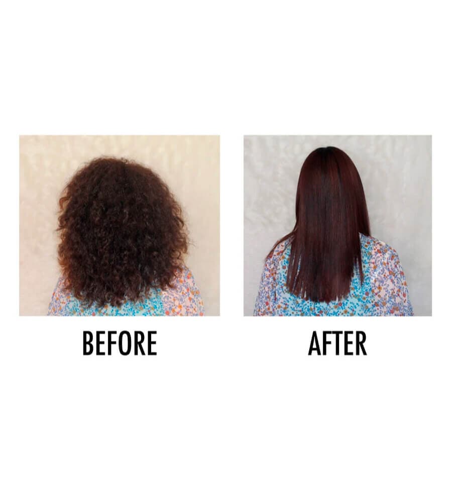 Vegan Tourmaline Hair Smoothing at Home Treatment
