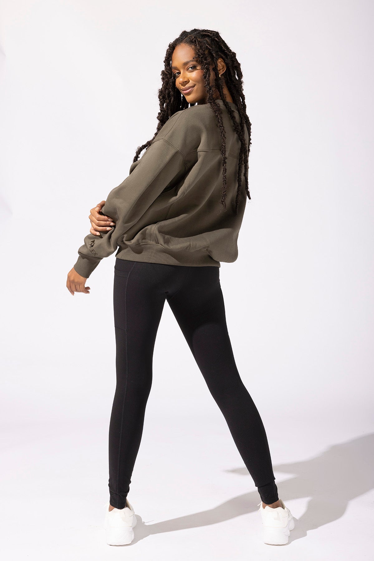 Brunch Sweater - Burnt Olive by POPFLEX®