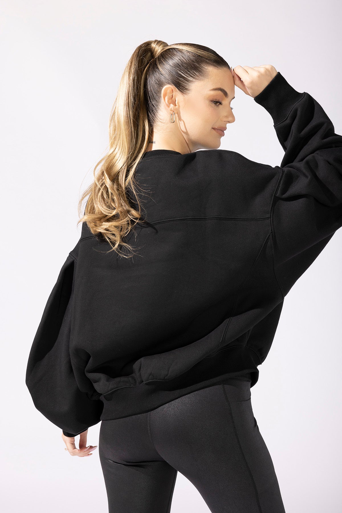 Brunch Sweater - Black by POPFLEX®