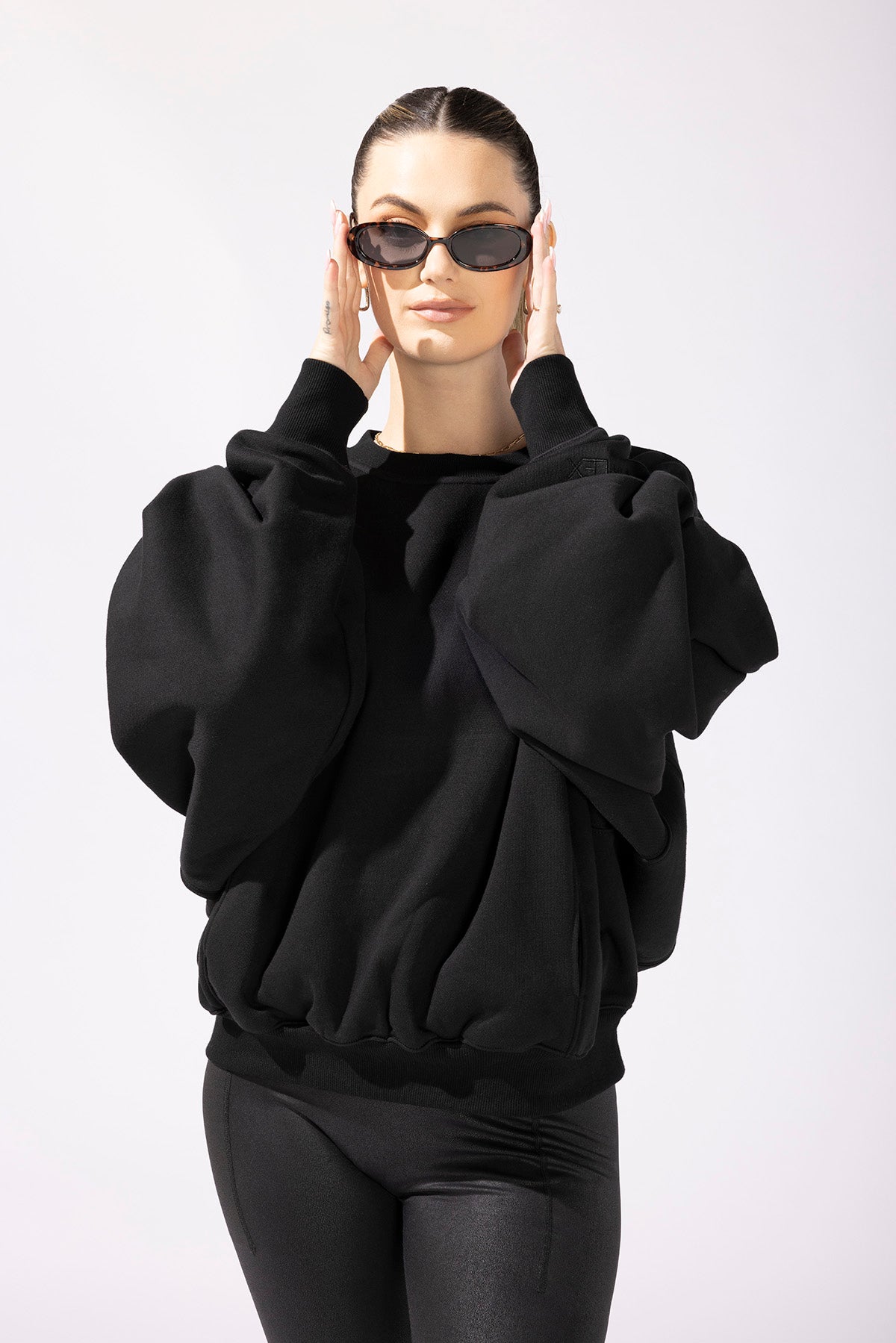 Brunch Sweater - Black by POPFLEX®