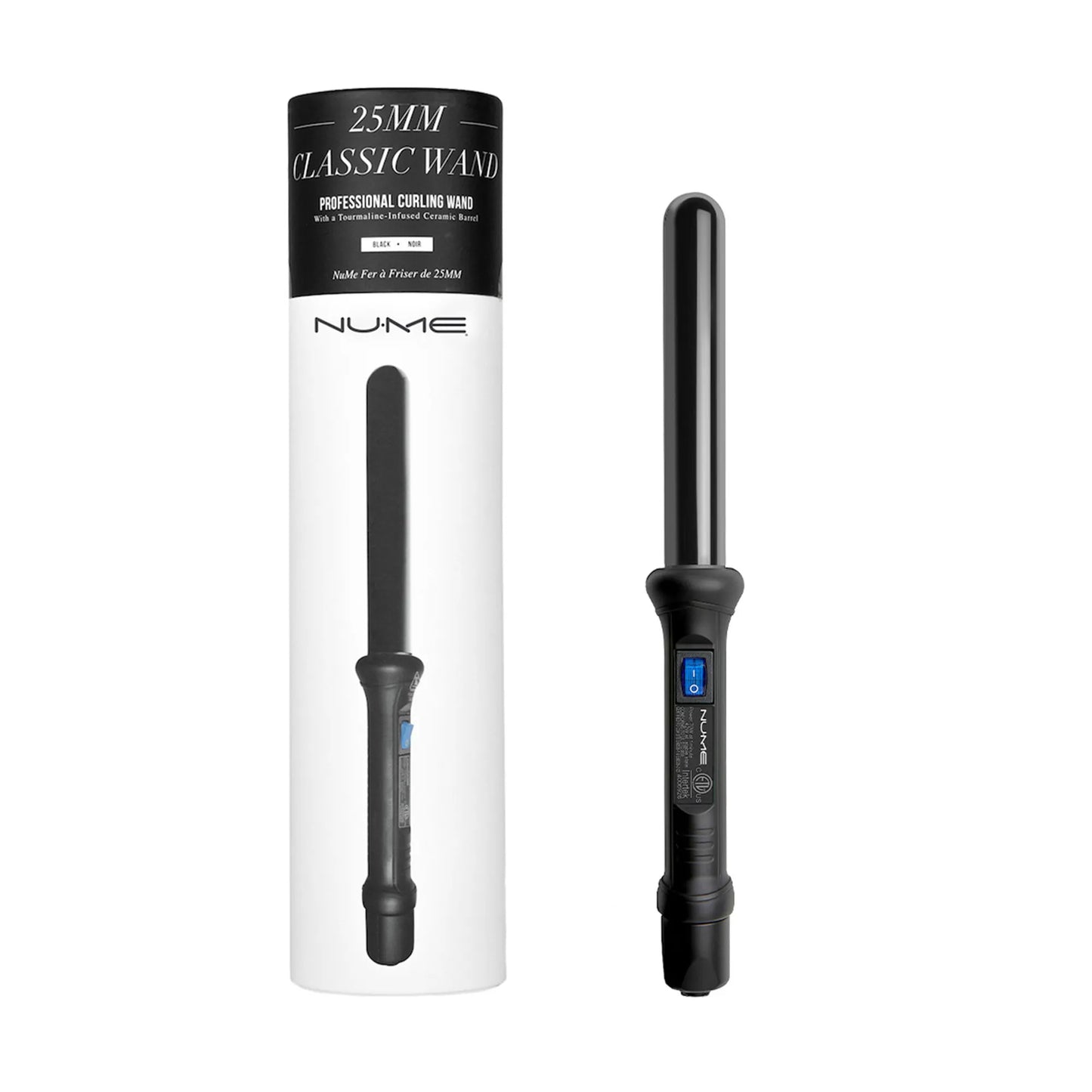 Classic Curling Wand – 1” or 1.25” Barrel Tourmaline Curler