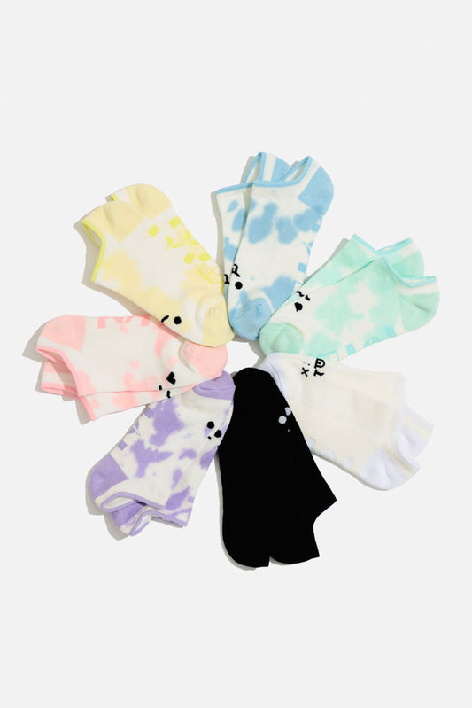 Mixed Emotions Low Rise Sock Set - 7 Pack by POPFLEX®