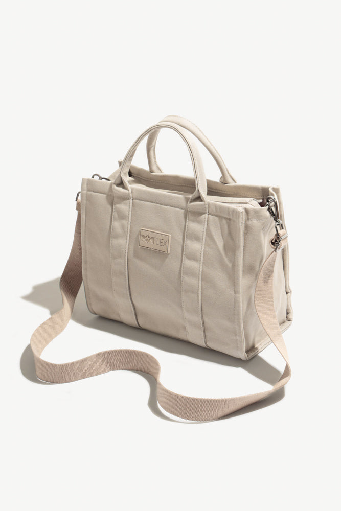 Small Sloane Tote - Taupe by POPFLEX®