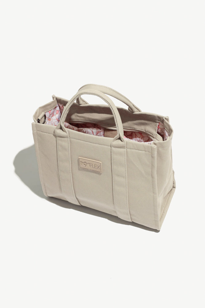 Small Sloane Tote - Taupe by POPFLEX®