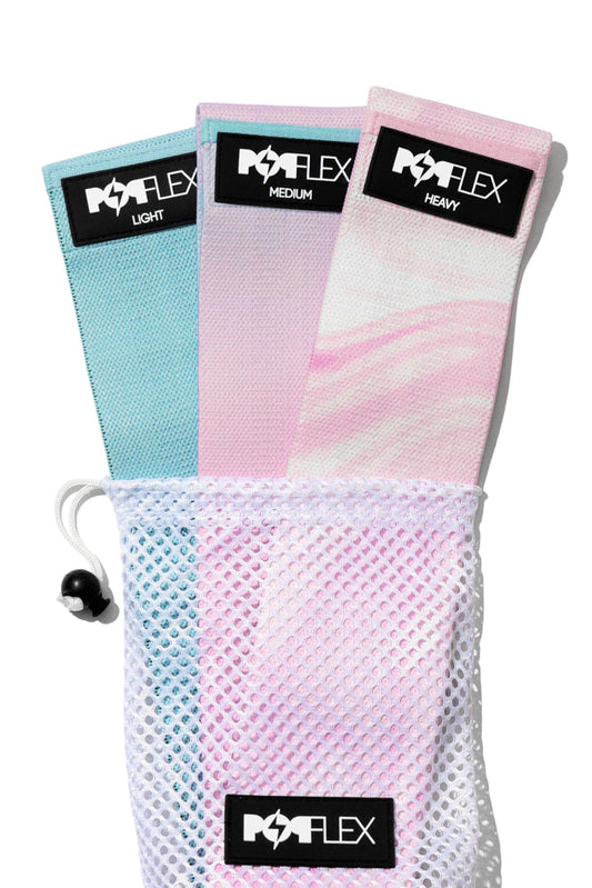 Cotton Candy Booty Band Set by POPFLEX®