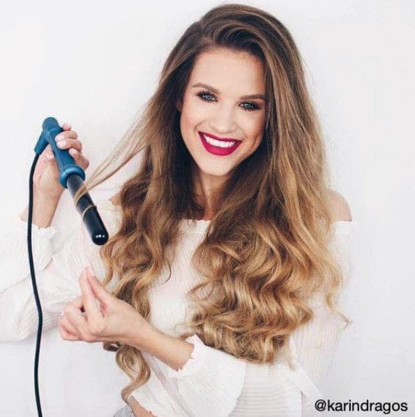 Classic Curling Wand – 1” or 1.25” Barrel Tourmaline Curler