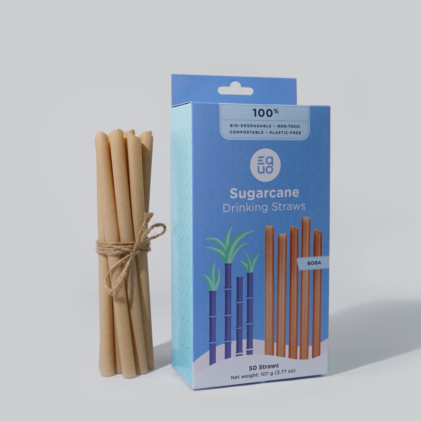 Sugarcane Drinking Straws by EQUO