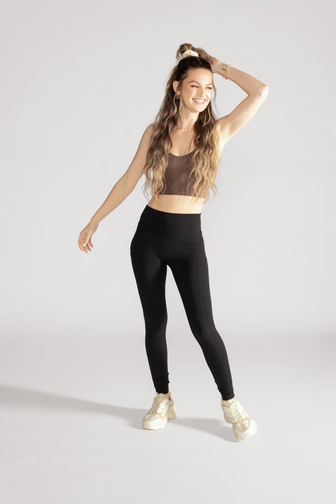 Supersculpt™ Leggings with Pockets (Soft Touch)- Black by POPFLEX®