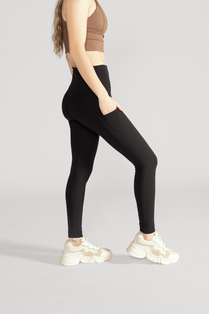 Supersculpt™ Leggings with Pockets (Soft Touch)- Black by POPFLEX®