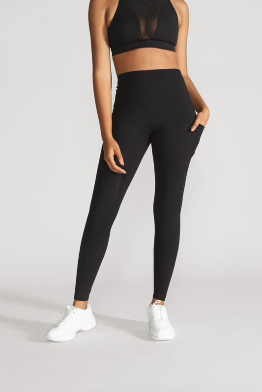 Supersculpt™ Leggings with Pockets (Soft Touch)- Black by POPFLEX®