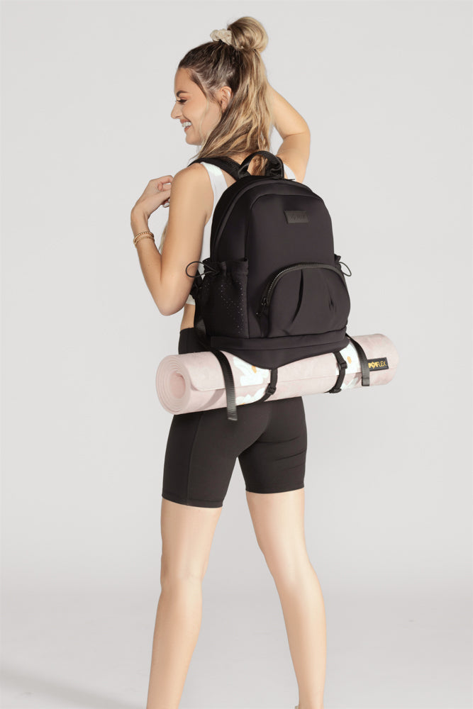 Cora Backpack - Black by POPFLEX®