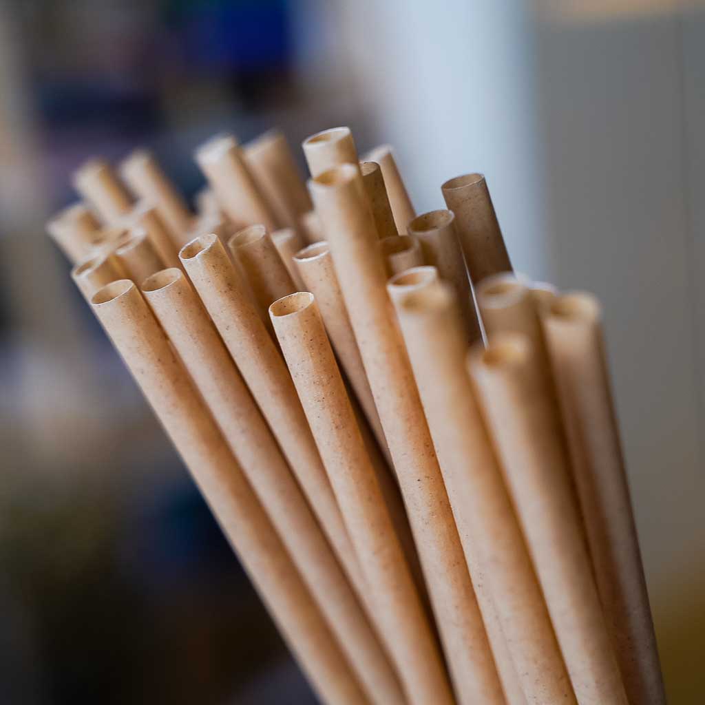 Sugarcane Drinking Straws by EQUO